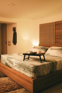 Giường trong phòng chung tại drb Suites