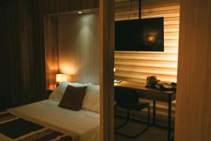 TV/trung tâm giải trí tại drb Suites