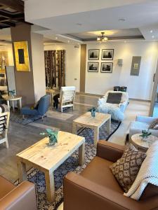 Istumisnurk majutusasutuses CASA CRISTOBAL Centenario