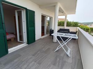 Balkón alebo terasa v ubytovaní Apartments Antonia