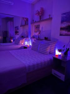 Ένα ή περισσότερα κρεβάτια σε δωμάτιο στο Post apartmani A-1