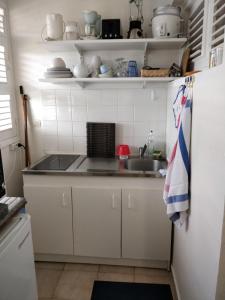 Η κουζίνα ή μικρή κουζίνα στο Petit studio