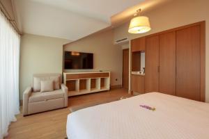 Postel nebo postele na pokoji v ubytování Casa Lumar Luxury Lodging- Adult Only