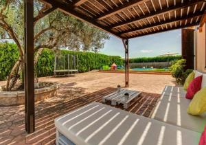 Κήπος έξω από το S'Hostalet, casa de campo con piscina en Mallorca