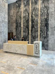Vstupní hala nebo recepce v ubytování Hotel apartment aeon tower + 16 fotografií