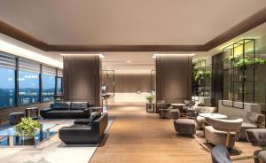 Posezení v ubytování Fraser Residence Hanoi