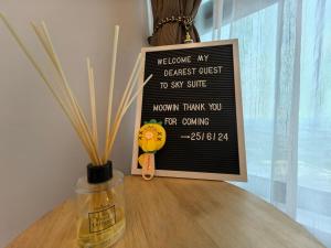 Certifikát, hodnocení, plakát nebo jiný dokument vystavený v ubytování Sky Suite Meritus Residence in Perai