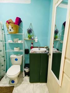 Koupelna v ubytování Brand New Descanso del Perezoso + 14 fotografií