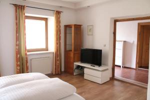 TV a/nebo společenská místnost v ubytování Hotel Goldene Krone Innsbruck