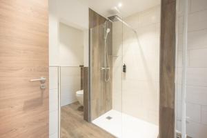Koupelna v ubytování Hotel dasZimmermann