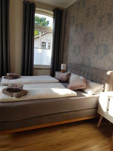 Postel nebo postele na pokoji v ubytování Armonia