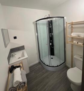 Koupelna v ubytování Gîte1 pour 6 personnes