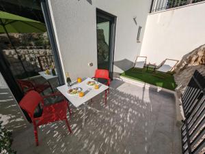 En balkong eller terrasse på Charmy Studio Tamara