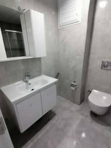 Koupelna v ubytování AhmetsS Home