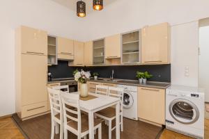 Kuchyňa alebo kuchynka v ubytovaní Real Apartments Révay