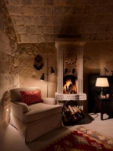 A bed or beds in a room at Argos in Cappadocia