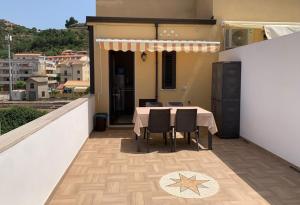Balkón alebo terasa v ubytovaní Emyteo Apartment