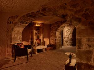 A seating area at Argos in Cappadocia