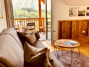 Istumisnurk majutusasutuses Mountain Suite A10