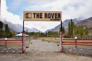 a sign that reads the ranger arrow on a road at The Rover by Roomy, Phander Gilgit Baltistan in Serbal