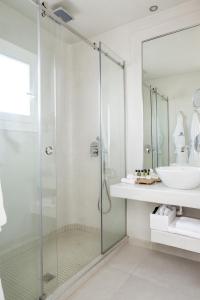 Kúpeľňa v ubytovaní Art Hotel Santorini