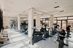 Γυμναστήριο ή/και όργανα γυμναστικής στο Hotel Nobile Aeroporto Congonhas UH 1504