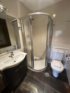 Ein Badezimmer in der Unterkunft Casa Blanco Conde