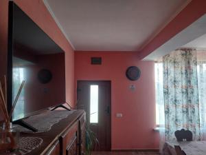 TV a/nebo společenská místnost v ubytování Serena House