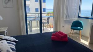 Postel nebo postele na pokoji v ubytování Mirada Azul