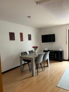 TV a/nebo společenská místnost v ubytování Apartment Weßling