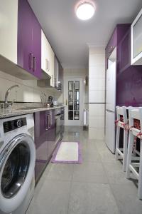 Kuchyň nebo kuchyňský kout v ubytování Céntrico apartamento en Meis