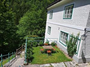Vonkajšia záhrada v ubytovaní Maria Theresia Berghaus Apartments