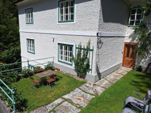 Vonkajšia záhrada v ubytovaní Maria Theresia Berghaus Apartments