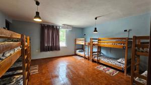 Postelja oz. postelje v sobi nastanitve Traveler Hostel