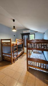 Postelja oz. postelje v sobi nastanitve Traveler Hostel