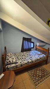 Postelja oz. postelje v sobi nastanitve Traveler Hostel