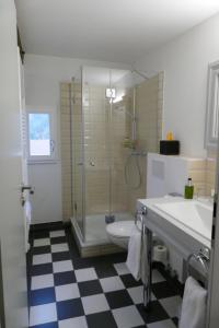 Ein Badezimmer in der Unterkunft Hotel Ottheinrich