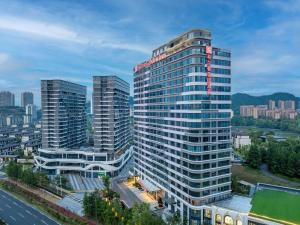 宜昌景观或在酒店看到的城市景观