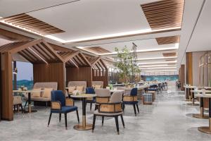 宜昌夷陵希尔顿花园酒店餐厅或其他用餐的地方