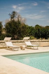 Bazén v ubytování Villa del Ponente Otranto nebo v jeho okolí