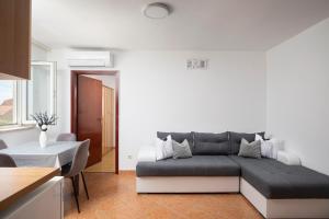 Χώρος καθιστικού στο Apartmani twins