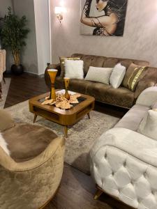 Χώρος καθιστικού στο banha villal appartement