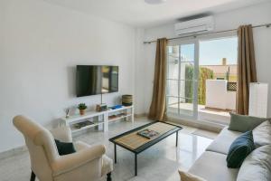 TV a/nebo společenská místnost v ubytování Increíble apartamento