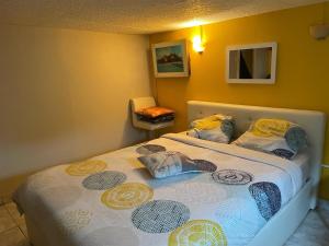 Φωτογραφία από το άλμπουμ του Logement entrée indépendant, sous sol éclairé, cuisine, SDB WC, jardin σε Belle-Église