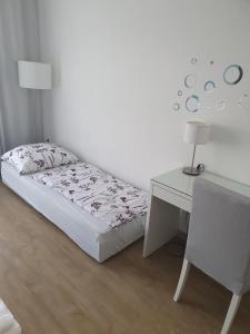 Postel nebo postele na pokoji v ubytování Ubytování Láskomina