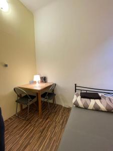 Postel nebo postele na pokoji v ubytování U6 Schöpfwerk Hostel 11