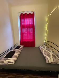 Postel nebo postele na pokoji v ubytování U6 Schöpfwerk Hostel 11