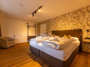 Postel nebo postele na pokoji v ubytování NEW! Tevini Alpine Apartments by we rent