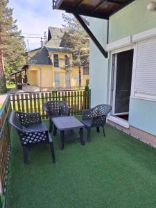 Balkón nebo terasa v ubytování Apartman IN