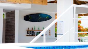 Rõdu või terrass majutusasutuses Hotel Capriccio Mare y Restaurante